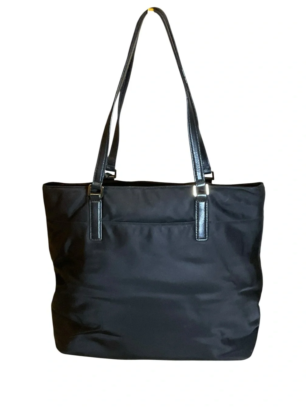 Michael Kors Morgan Black Tote with Gold Logo Charm - Picture 2 of 9